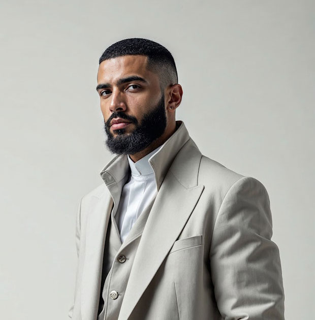 Portrait of portfolio creator